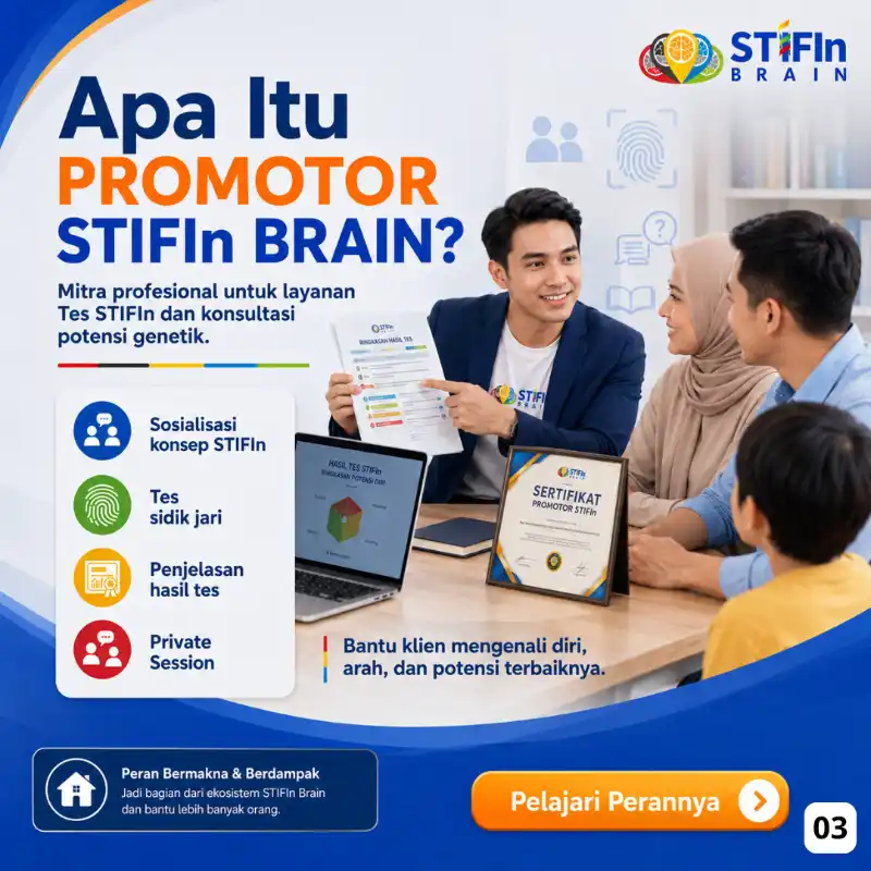 Peluang Bisnis Promotor STIFIn Brainity
