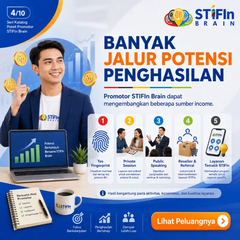 Peluang Bisnis Promotor STIFIn Brainity