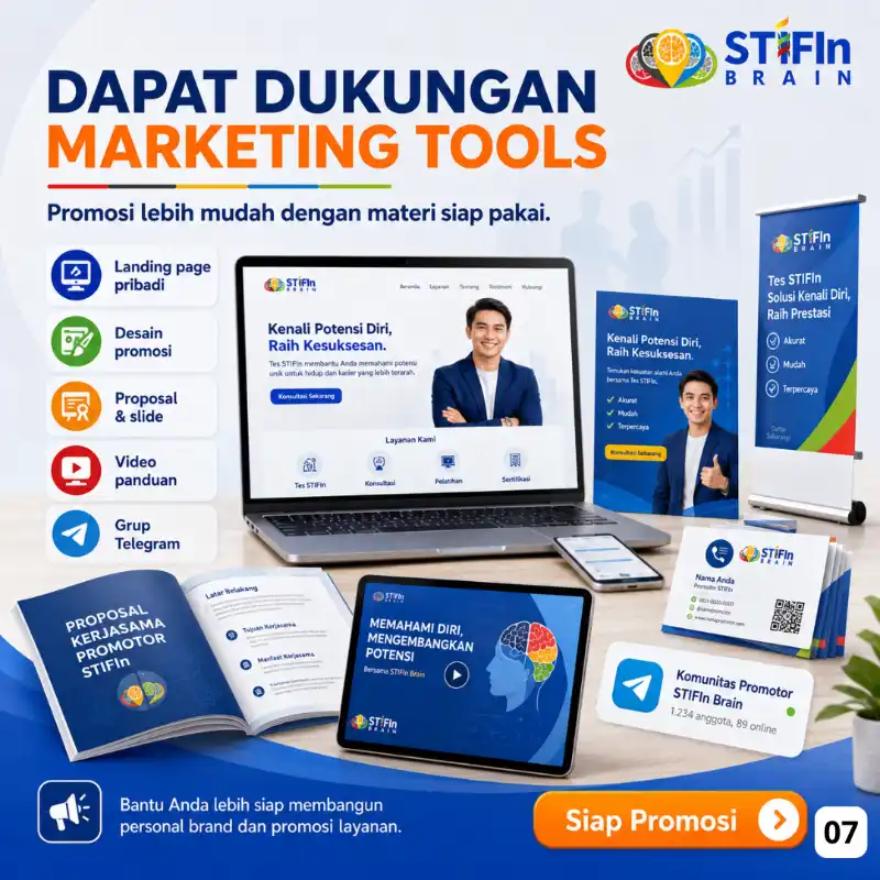 Peluang Bisnis Promotor STIFIn Brainity